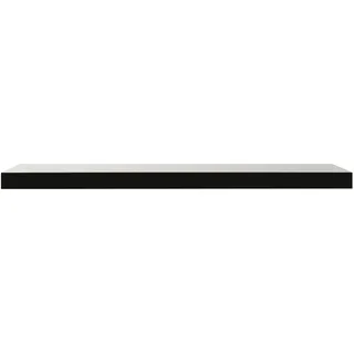 Wandboard REGGY (BHT 80x4x24 cm) - schwarz - BHT 80x4x24 cm