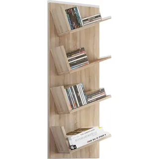 VCM Bücherregal Lansi 33 x 16 x 90 cm Braun