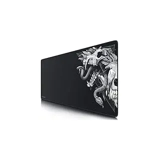 Titanwolf – XXL Gaming Mauspad 900x400 mm - Tischunterlage Mousepad Gaming XXL Groß - Präzision und Geschwindigkeit - Gummiunterseite für stabilen Halt - rutschfest strapazierfähig wasserabweisend