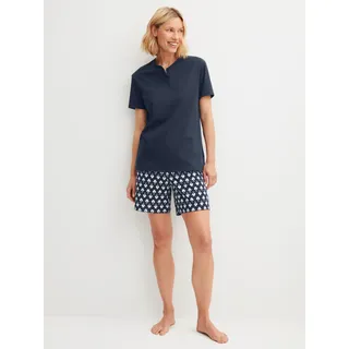 CALIDA Daylight Dreams Pyjama-Shorts Peacoat Blue 48/50