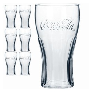 Arcoroc Trinkgläser FH37 Konturglas Coca-Cola 370ml