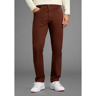MAN'S WORLD 5-Pocket-Hose Regular Fit Braun 50