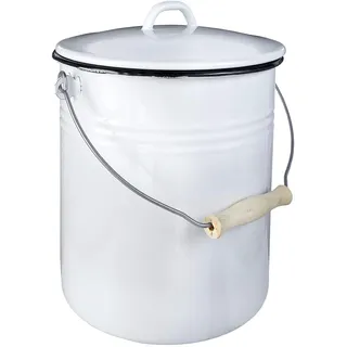 Krüger Mülleimer 10 l Weiß