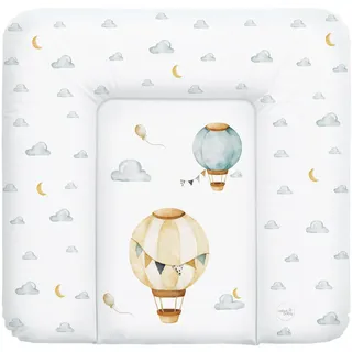 Ceba Baby® weiche Wickelauflage 75x72 cm - Baby Wickelunterlage - Wickeltischauflage für Junge und Mädchen - Wasserdicht, abwaschbar - OEKO-TEX® Standard 100 - Made in EU