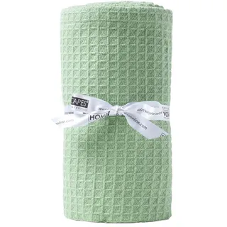 Homescapes Babydecke, Waffelpiqué 125/150 cm, Bio-Baumwolle