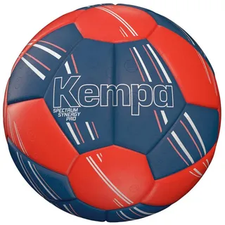 Kempa Spectrum Synergy Pro Handball ice grau/fluo rot 2