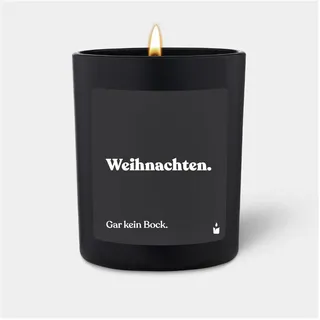 Chatty Candles, Duftkerzen, Duftkerze Flowery Weihnachten. Gar kein Bock.