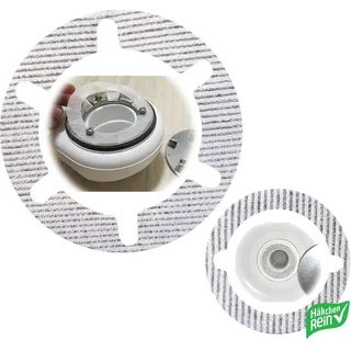 HäkchenRein Haarsieb Haarfänger 10er-Set | Für Moderne Duschen/Ablaufgarnituren | Für VIEGA, AlcaPLAST, UVM.