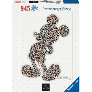 Ravensburger Erwachsenenpuzzle 940 Teile - Disney Micky Maus - Shaped Mickey