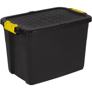 Kreher Aufbewahrungsbox TOUGH 60 l 1-tlg. schwarz