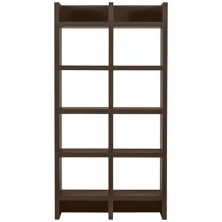 Woood Bücherregal 100 x 40 x 195 cm Braun
