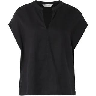 Tchibo - Leinenbluse - Damen - Gr. 46 - schwarz
