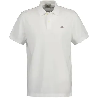 GANT Reg Shield Kurzarm-poloshirt White M