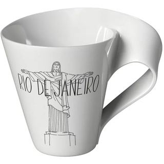 Villeroy & Boch Kaffeetasse "Modern Cities - Rio de Janeiro" in Weiß - 300 ml