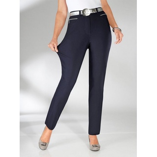 Stehmann Jerseyhose Stretch-Hose Innenbeinlänge ca. 77 cm blau 205