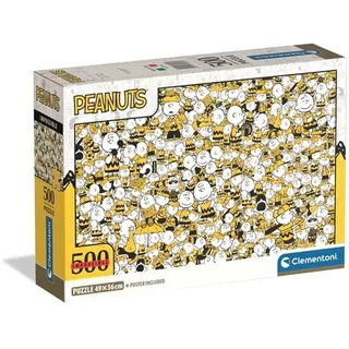 Puzzle Impossible Peanuts - Compact Box 500 pieces 2D Puzzles