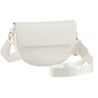 Umhängetasche VALENTINO BAGS "BIGS" Gr. B/H/T: 24,5 cm x 19 cm x 8 cm, weiß Damen Taschen Handtaschen mit goldfarbenen Details
