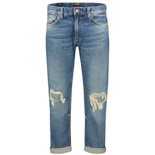 Nudie Jeans 5-Pocket-Jeans Herren Jeans GRITTY JACKSON (1-tlg) blau 31/30