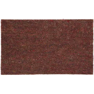 Astra Moderne Kokosfußmatte Haustür - Fußmatte Uni 45 x 75 cm (Rechteckig) | Coco Shape Fussmatte Innenbereich Türmatte Außen überdacht Kokosfaser natur Kokosmatte strapazierfähig Fußabstreifer Design