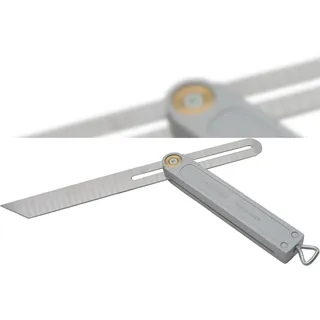 FAMEX Shinwa 33919 Zimmerer-Schmiege 20 cm, Winkelmesser