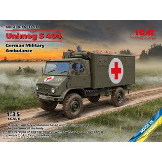 ICM 35138 - 1:35 Unimog S 404, German Military Ambulance