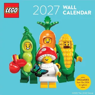 Abrams & Chronicle Lego 2027 Wall Calendar