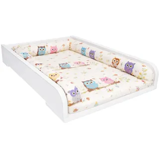 Wickelaufsatz Kommode universal 50x70 Weiß Baby Wickelaufsatz passend MALM HEMNE
