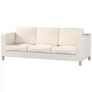 Dekoria Sofahusse Karlanda 3-Sitzer Sofa nicht ausklappbar kurz, Etna beige
