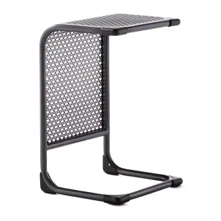 Sieger Samoa Beistelltisch, Aluminium eisengrau 35x40x60cm