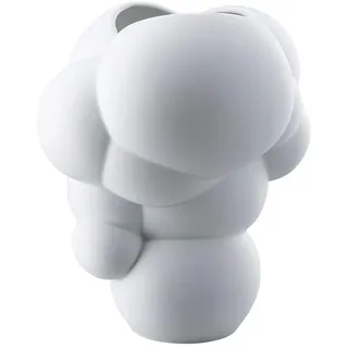 Rosenthal - Vase - Skum - Porzellan - Matt - Weiß - Höhe: 26 cm | Rosenthal – Vaso Skum bianco opaco h 26 cmIl vaso Skum (dal danese schiuma), disegnato dal celebre studio di architettura B