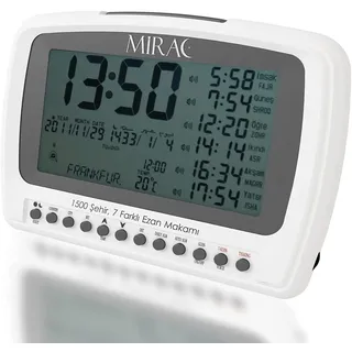 MIRAC RAMAZAN Aktion Masa Ezan Saati Otomatik, Automatische Azan Uhr, Auto Islamic Azan