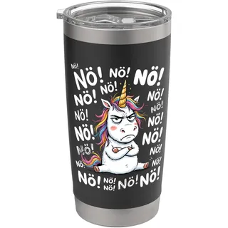 Nö Einhorn Doppelwandiger Edelstahl-Thermobecher