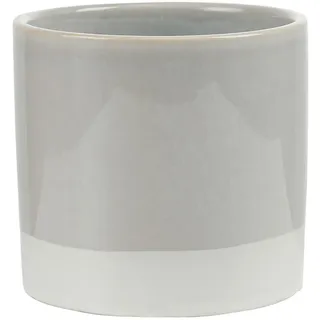 Butlers Blumentopf, Grau, Keramik, 7 cm, Dekoration, Blumen & Zubehör, Übertöpfe