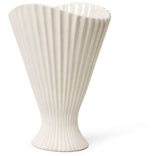 ferm LIVING - Fountain Vase Off-White