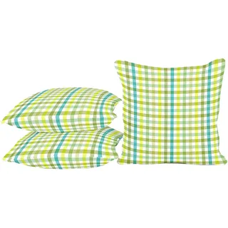 habeig Sitzkissen Sitzkissen Kissen Outdoor Wetterfest 50x50 cm Zierkissen Gartenstuhl blau|bunt|grün