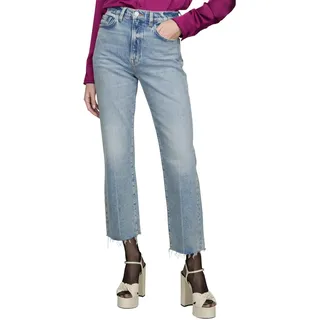 7 for All Mankind Damen Logan Stovepipe Straight Leg Jeans, Ode an, 32 - 31