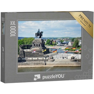 puzzleYOU Puzzle Koblenz: Stadt, Deutschland, Rheinland-Pfalz, 1000 Puzzleteile, puzzleYOU-Kollektionen Deutschland