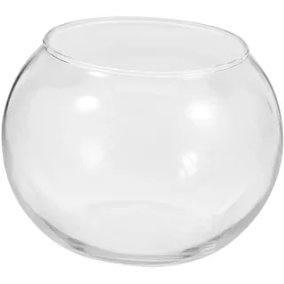 Mini-Glaskugel-Goldfischschale: 2 Stück, robuste Glasvasen, Tischdekoration, Tischdekoration