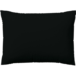 Schlafgut Kissenbezug einzeln 60x80 cm | off-black  Kissenbezug EASY Jersey