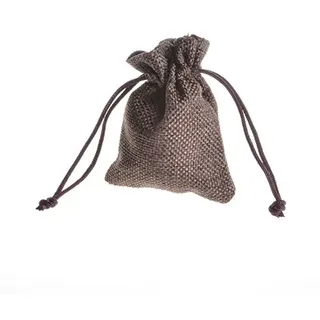 Yalulu 50 Stück Mini Natur Jute Säckchen Leinen Säckchen für Adventskalender, Jutebeutel, Stoffbeutel, Säckchen, Geschenksäckchen, Sack, Beutel (Kaffee)
