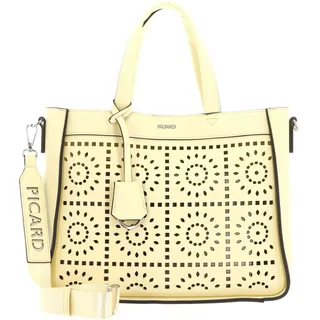 Picard Madeira Shopper Synthetik Hellgelb