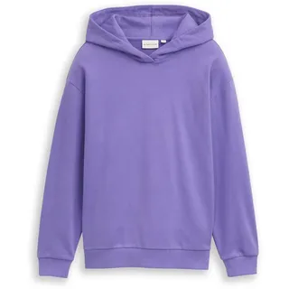 Tom Tailor Hoodie Sweatshirt mit Rückenprint Lila 140