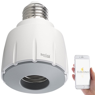 Smarte WLAN-E27-Lampenfassung, für Amazon Alexa & Google Assistant