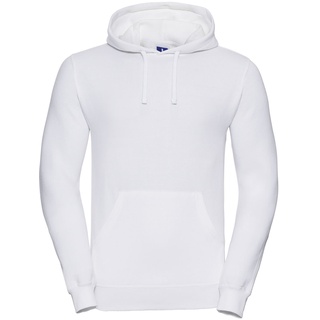 Russell Adults Hooded Sweatshirt, white, XS