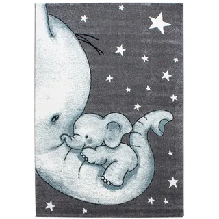 Ayyildiz Kinderteppich Kids 560 Blau 140 cm x 200 cm