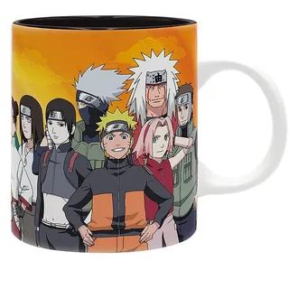 Naruto Shippuden - Tasse Kaffeebecher - Ninja Ikonen von Konoha - keramik - Geschenkbox