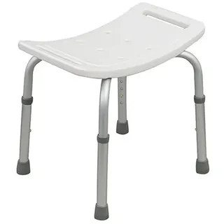 Eschenbach Duschhocker gebogen weiß