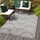 Kurzflorteppich 160 230 Grau