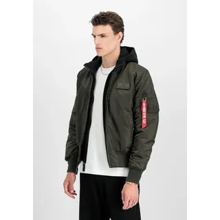 Alpha Industries Ma-1 D-tec Jacke Black Olive S