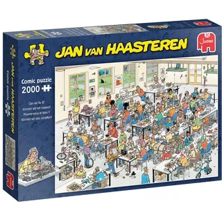 JUMBO Spiele Jan van Haasteren - Können wir das schaffen? - 2000 Teile Puzzle